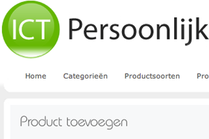 ICT Persoonlijk Webshop